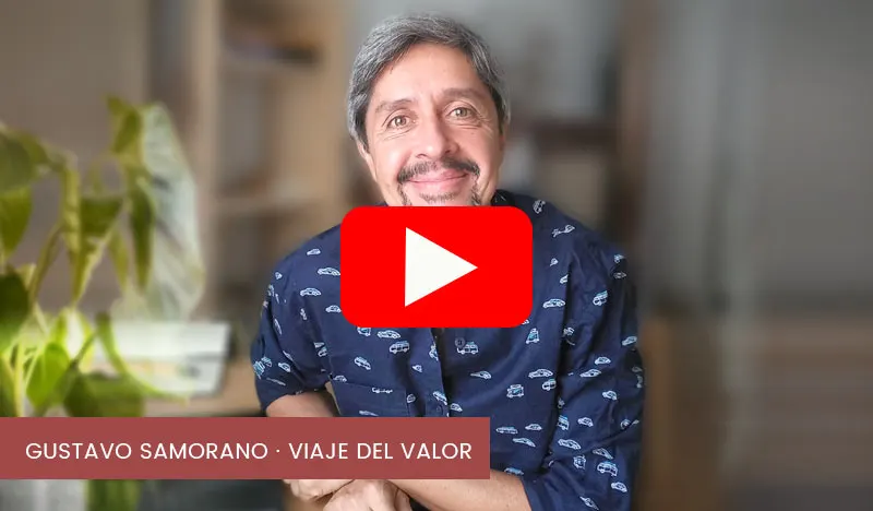 Vídeo de Gustavo Samorano, hablando del Viaje del Valor
